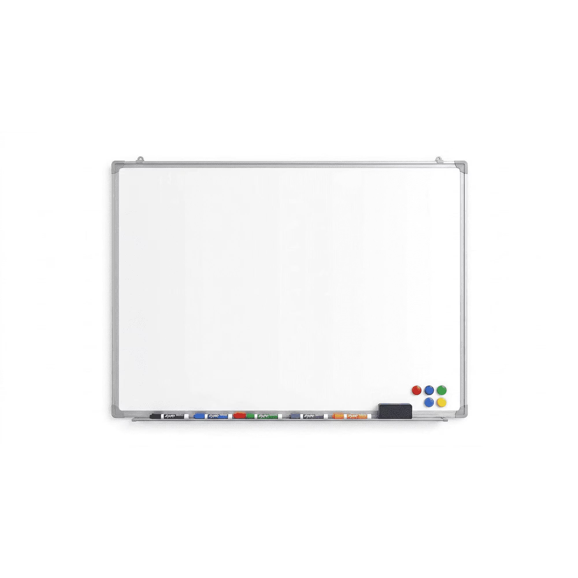 TACWILY 72 x 40 Inch Magnetic Whiteboard for Wall, Giant 6' x 3.3' Hanging Dry Erase Board with Silver Aluminum Frame, Includes Marker Tray, 8 Markers, 1 Eraser and 4 Magnets